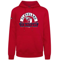 Cleveland Guardians Levelwear Podium Banner Arch Hoodie - Red - MLB on Sale