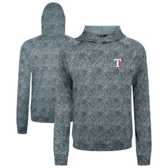 Texas Rangers Levelwear Albatross Raglan Hoodie - Gray - MLB Discount