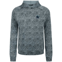 Miami Marlins Levelwear Albatross Raglan Hoodie - Gray - MLB Lifestyle