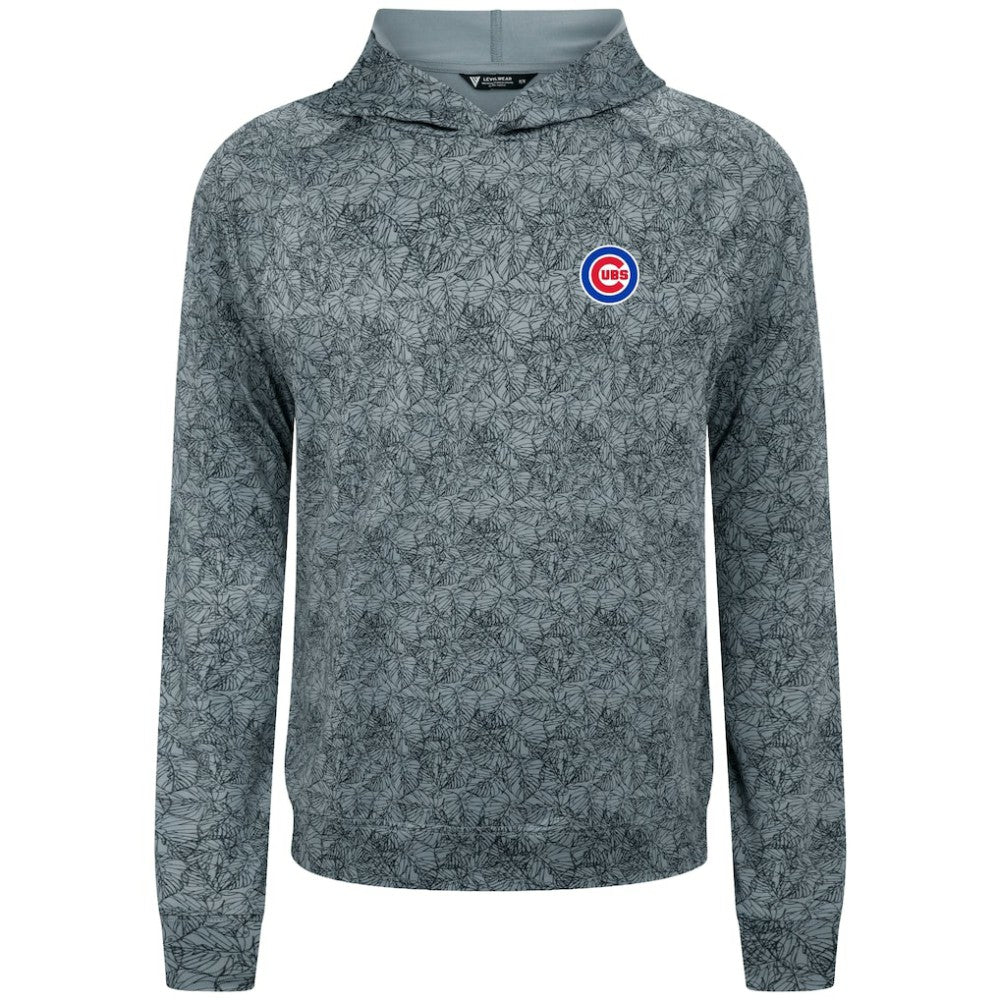Chicago Cubs Levelwear Albatross Raglan Hoodie - Gray - MLB Sale