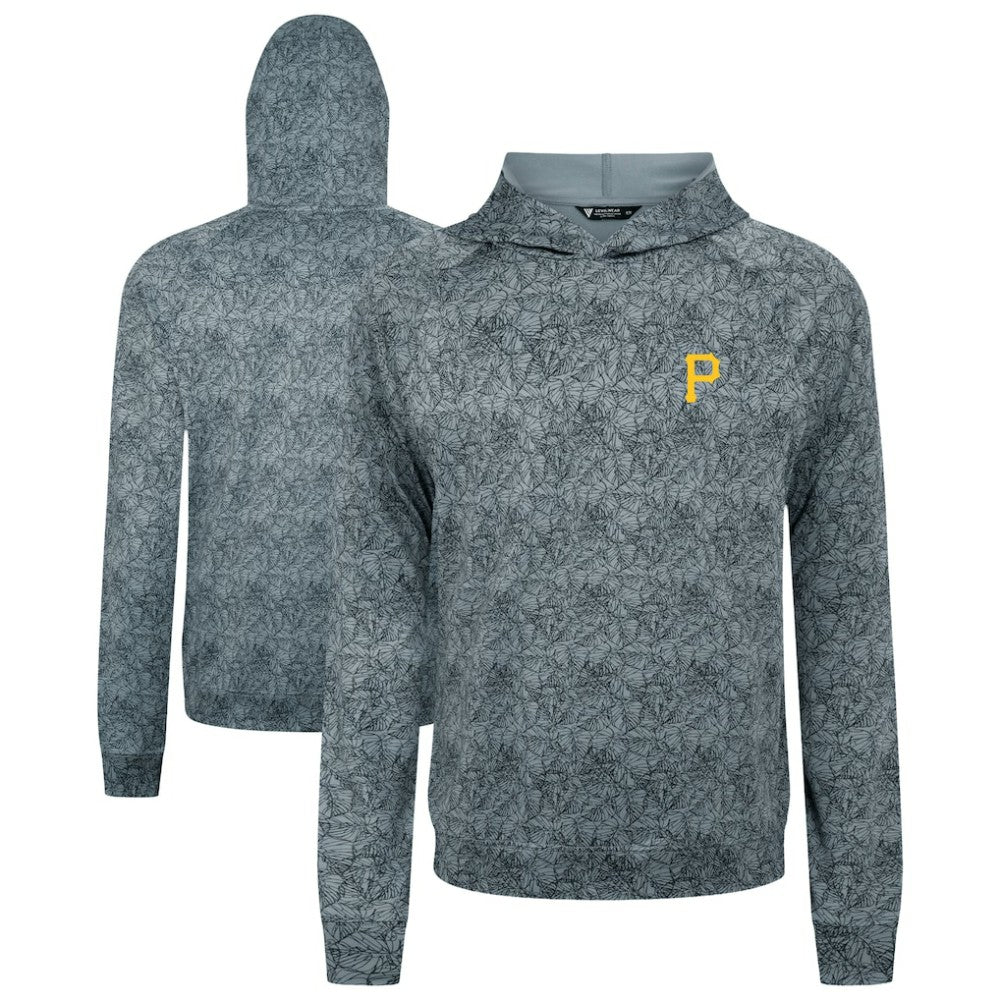 Pittsburgh Pirates Levelwear Albatross Raglan Hoodie - Gray - MLB Online