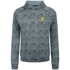 Pittsburgh Pirates Levelwear Albatross Raglan Hoodie - Gray - MLB Online