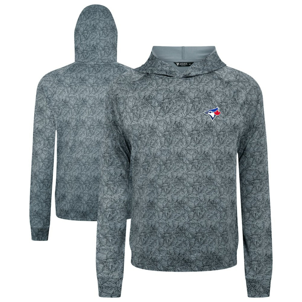 Toronto Blue Jays Levelwear Albatross Raglan Hoodie - Gray - MLB on Sale