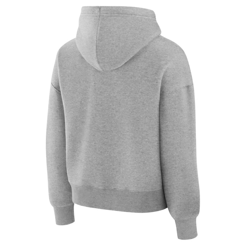New York Yankees '47 Women's Plus Size Starry Eye Hoodie - Heather Gray - 47 brand Discount