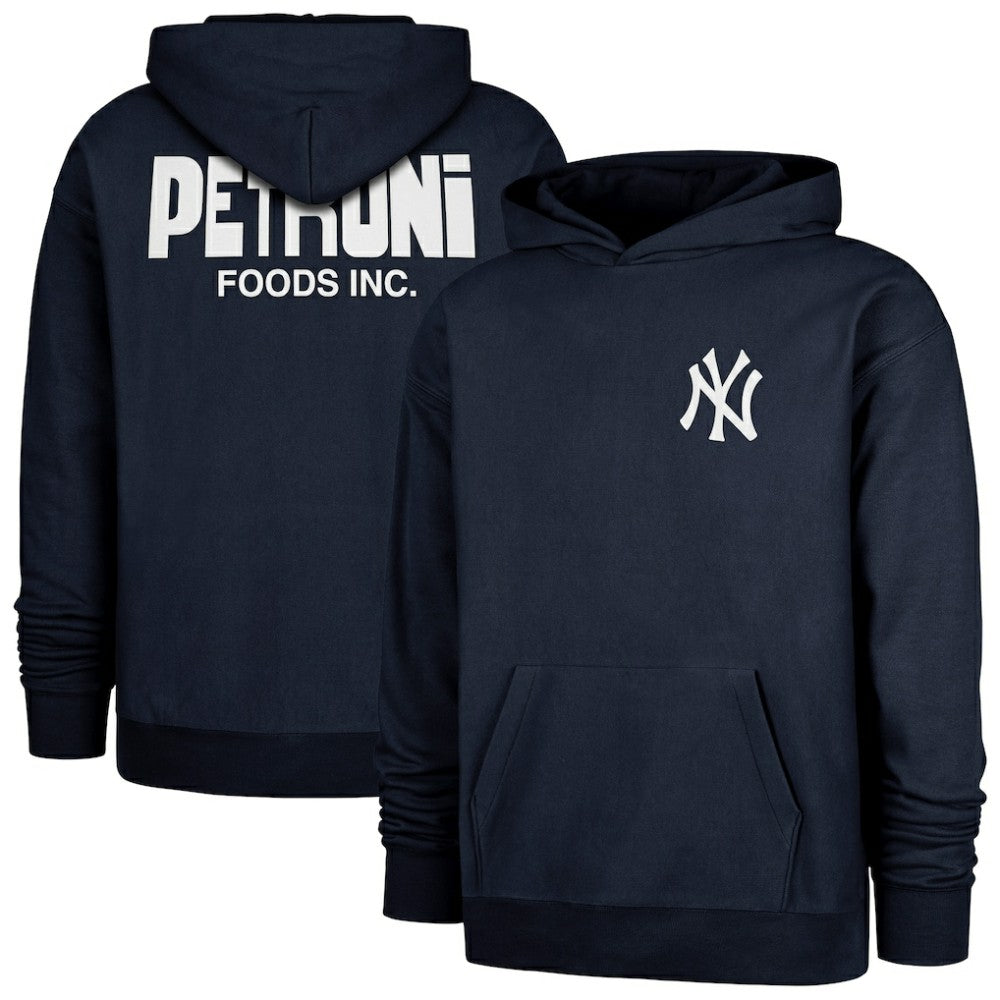 New York Yankees '47 Petroni Backer Foundation Hoodie - Navy - 47 brand Online