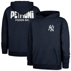 New York Yankees '47 Petroni Backer Foundation Hoodie - Navy - 47 brand Online