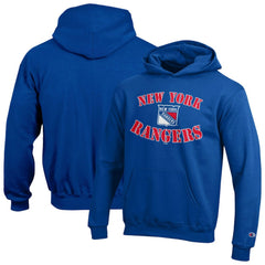 New York Rangers Champion Youth Fleece Powerblend Hoodie - Blue - NHL 203391349