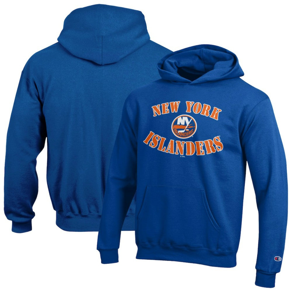 New York Islanders Champion Youth Fleece Powerblend Hoodie - Blue - NHL 203391351