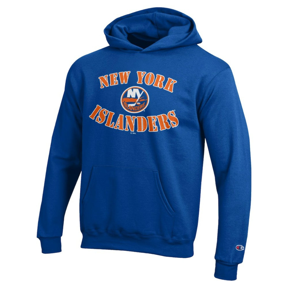 New York Islanders Champion Youth Fleece Powerblend Hoodie - Blue - NHL 203391351