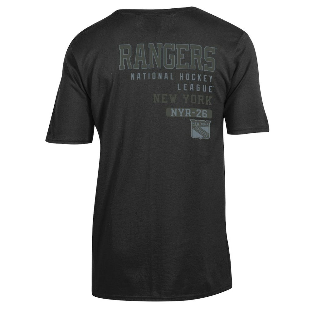 New York Rangers Champion Tonal T-Shirt - Black - NHL 203391355