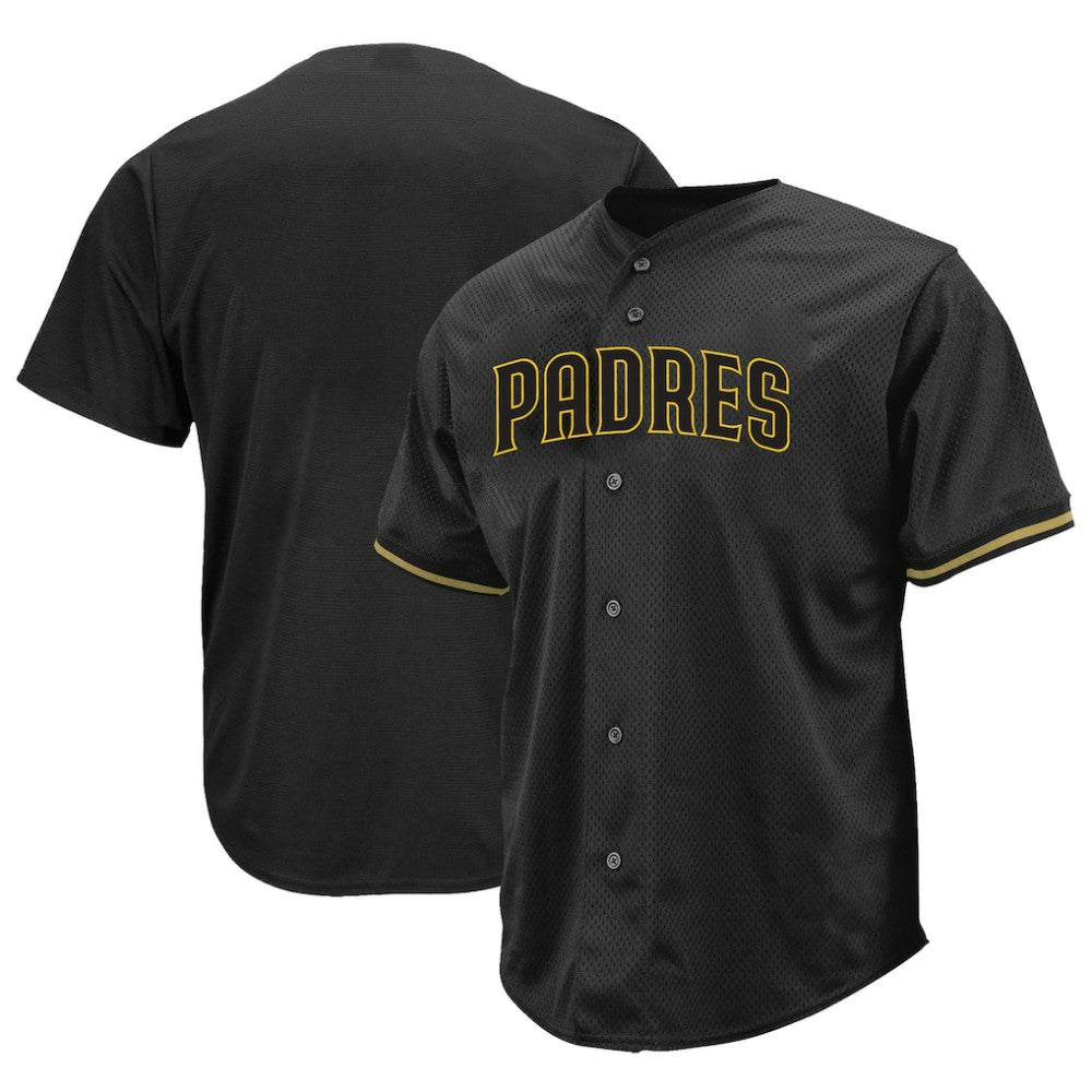 San Diego Padres Profile Big & Tall Pop Fashion Jersey - Black - MLB Sale
