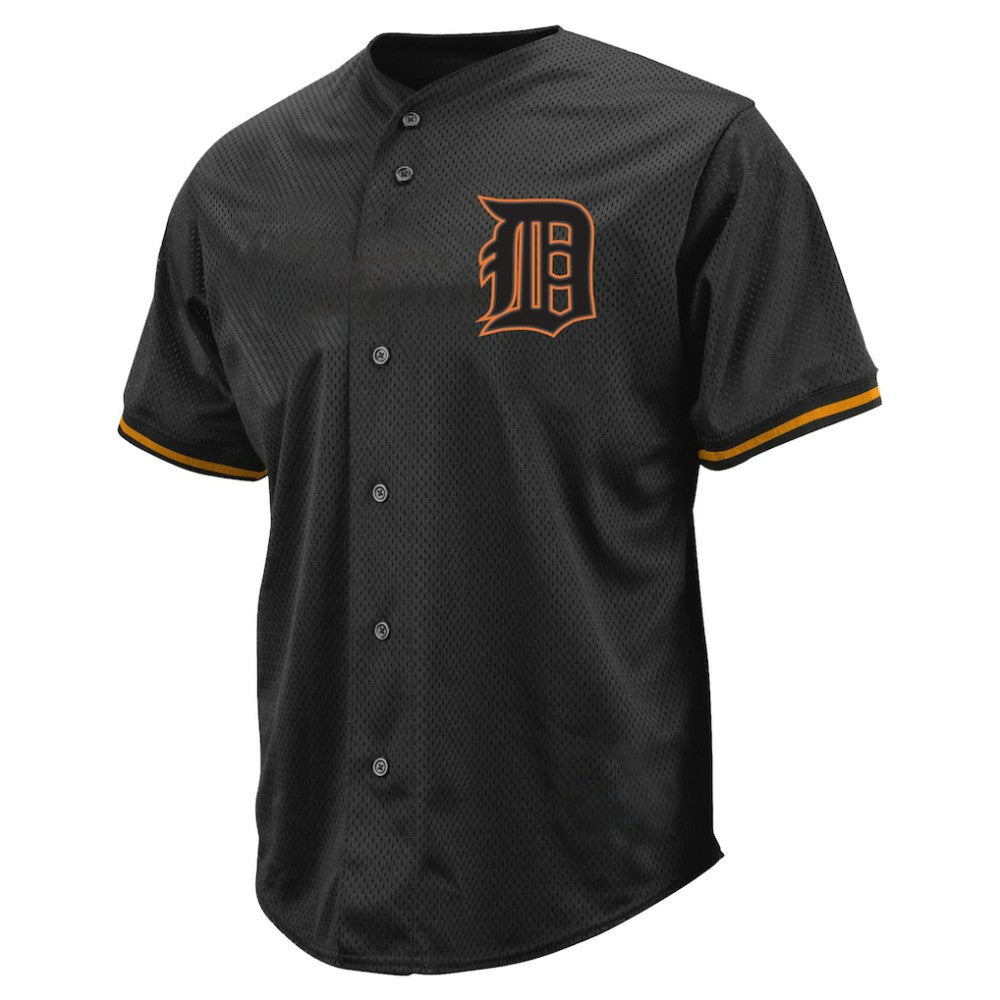 Detroit Tigers Profile Big & Tall Pop Fashion Jersey - Black - MLB on Sale