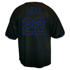 Juan Soto New York Mets Profile Big & Tall Pop Fashion Jersey - Black - MLB Online