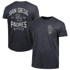 San Diego Padres Champion Vintage 3-Hit Tri-Blend T-Shirt - Black - MLB Lifestyle