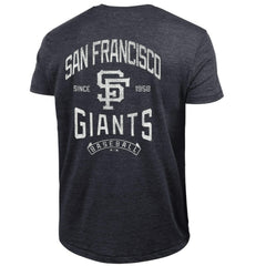 San Francisco Giants Champion Vintage 3-Hit Tri-Blend T-Shirt - Black - MLB Lifestyle