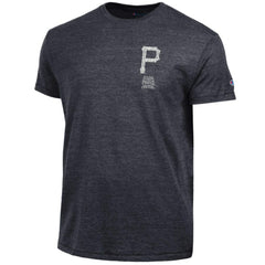 Pittsburgh Pirates Champion Vintage 3-Hit Tri-Blend T-Shirt - Black - MLB on Sale