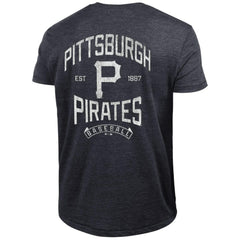 Pittsburgh Pirates Champion Vintage 3-Hit Tri-Blend T-Shirt - Black - MLB on Sale