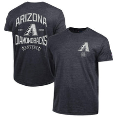Arizona Diamondbacks Champion Vintage 3-Hit Tri-Blend T-Shirt - Black - MLB Lifestyle