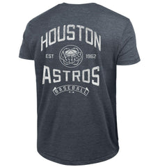 Houston Astros Champion Vintage 3-Hit Tri-Blend T-Shirt - Navy - MLB Lifestyle