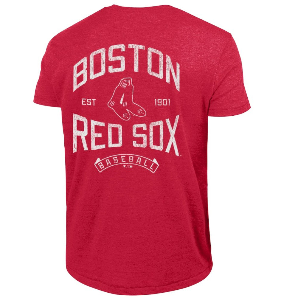 Boston Red Sox Champion Vintage 3-Hit Tri-Blend T-Shirt - Red - MLB Sale