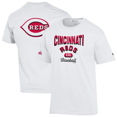Cincinnati Reds Champion 3-Hit Jersey T-Shirt - White - MLB Lifestyle