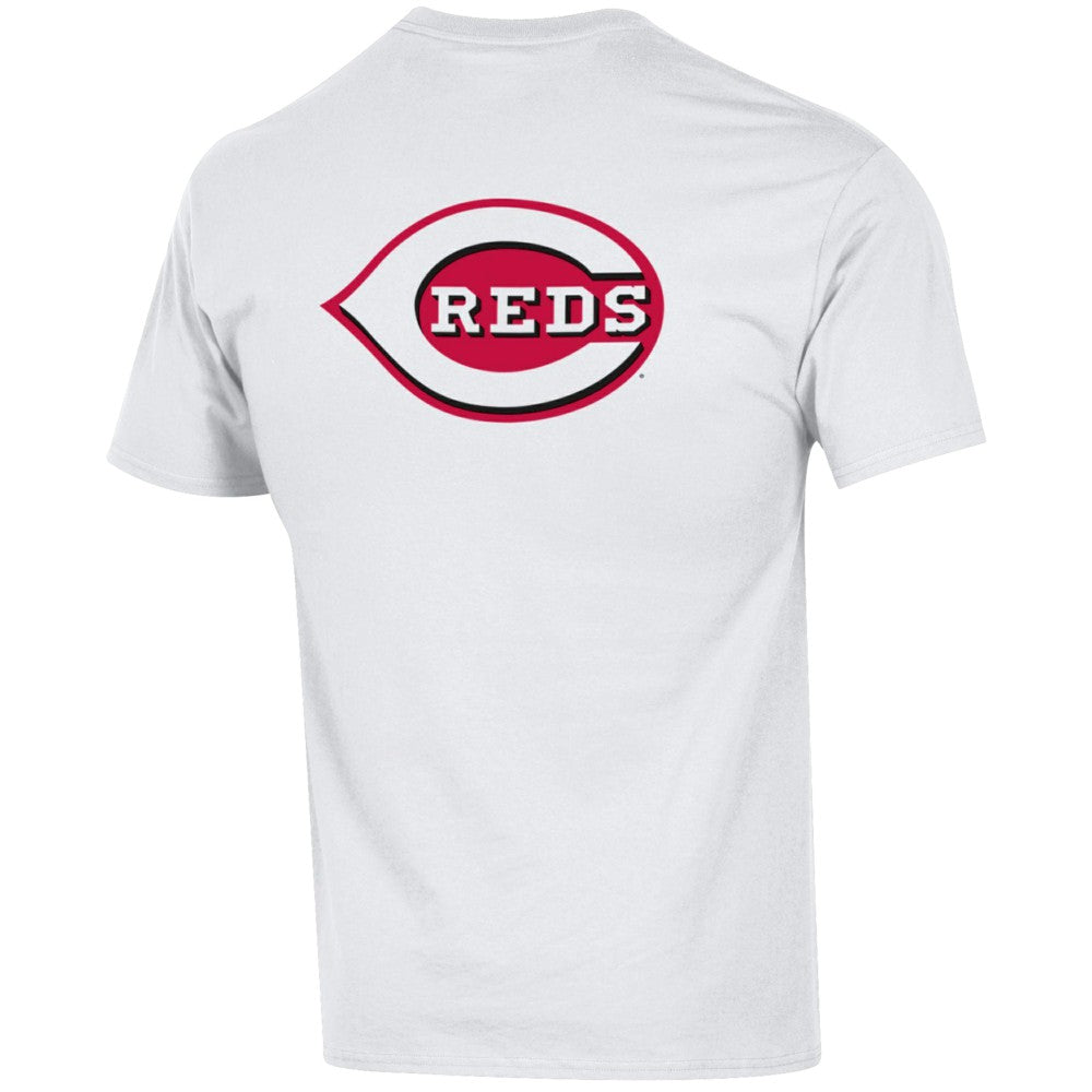 Cincinnati Reds Champion 3-Hit Jersey T-Shirt - White - MLB Lifestyle