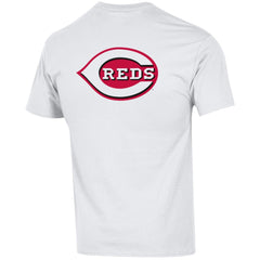 Cincinnati Reds Champion 3-Hit Jersey T-Shirt - White - MLB Lifestyle