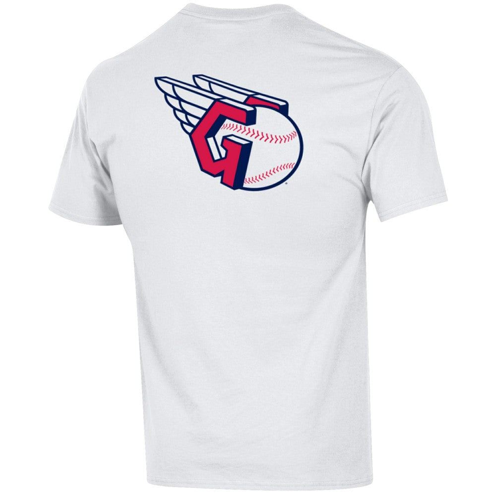 Cleveland Guardians Champion 3-Hit Jersey T-Shirt - White - MLB Sale