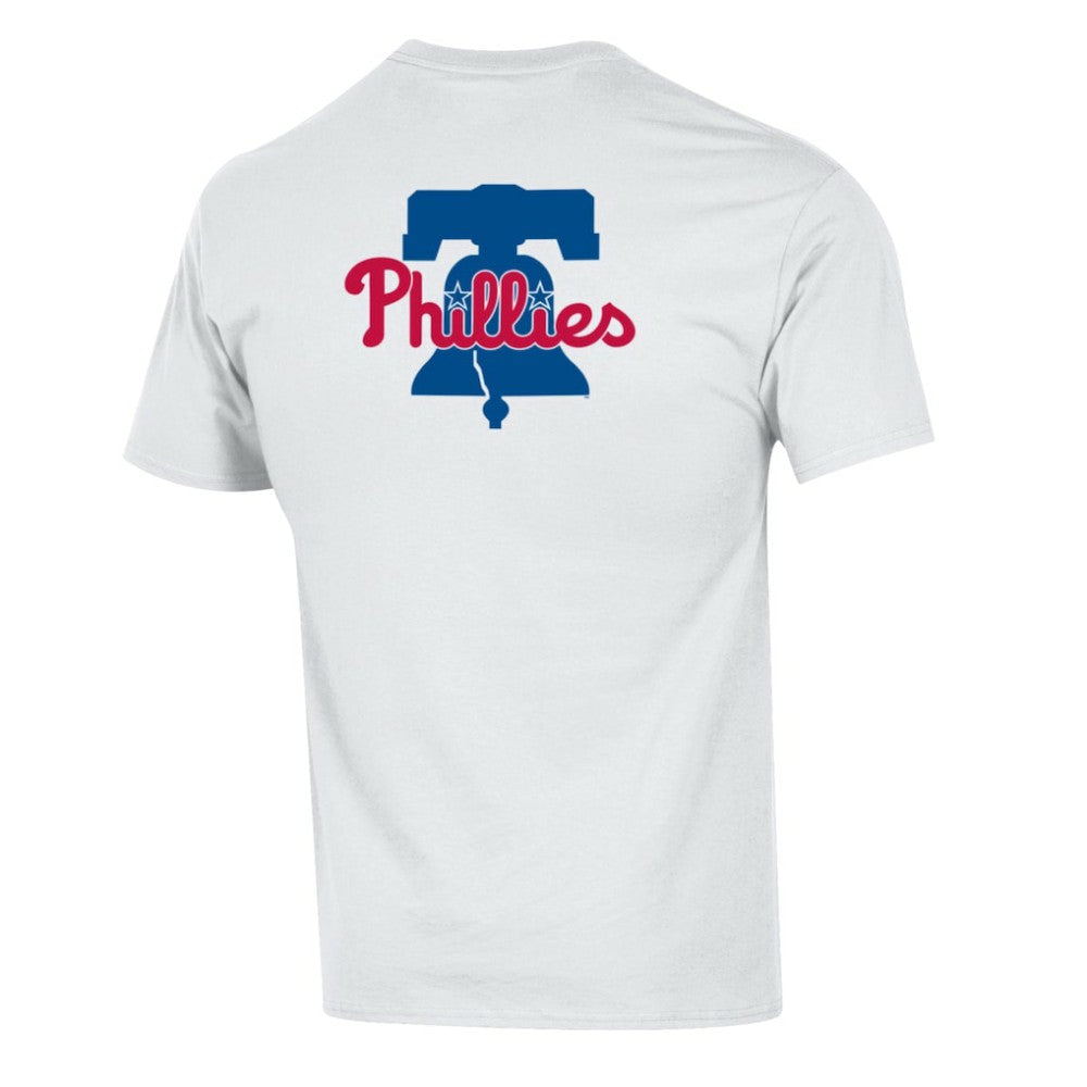 Philadelphia Phillies Champion 3-Hit Jersey T-Shirt - White - MLB Lifestyle