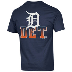 Detroit Tigers Champion Jersey T-Shirt - Navy - MLB Lifestyle