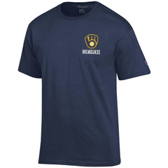 Milwaukee Brewers Champion Jersey T-Shirt - Navy - MLB Online
