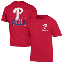 Philadelphia Phillies Champion Jersey T-Shirt - Red - MLB Sale