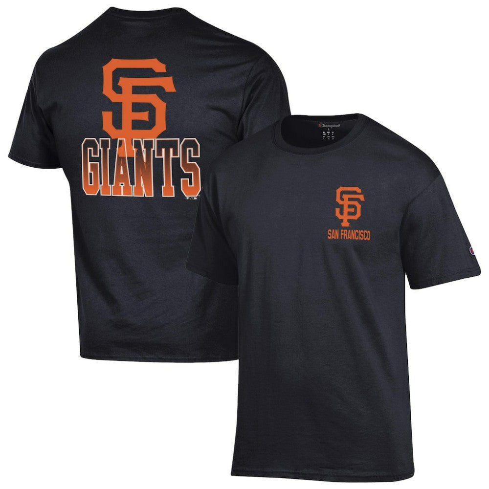 San Francisco Giants Champion Jersey T-Shirt - Black - MLB Lifestyle