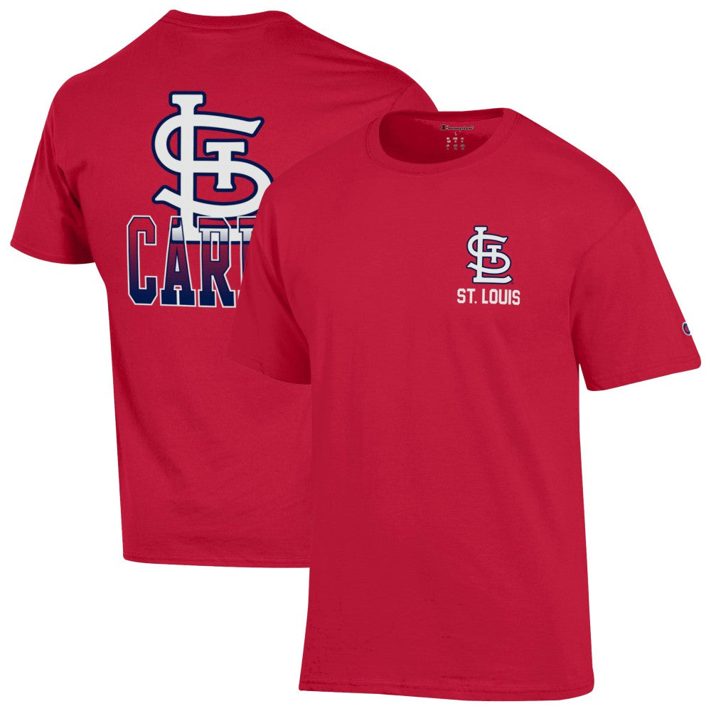 St. Louis Cardinals Champion Jersey T-Shirt - Red - MLB Sale