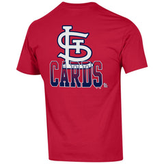 St. Louis Cardinals Champion Jersey T-Shirt - Red - MLB Sale