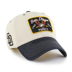San Diego Padres '47 Keepsake Collection Clean Up Adjustable Hat - Natural/Black - 47 brand Online