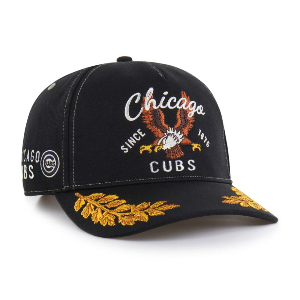 Chicago Cubs '47 Keepsake Collection Adjustable Hitch Hat - Black - 47 brand Lifestyle