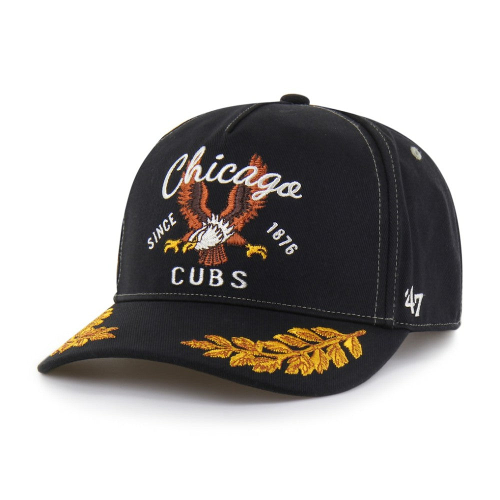 Chicago Cubs '47 Keepsake Collection Adjustable Hitch Hat - Black - 47 brand Lifestyle