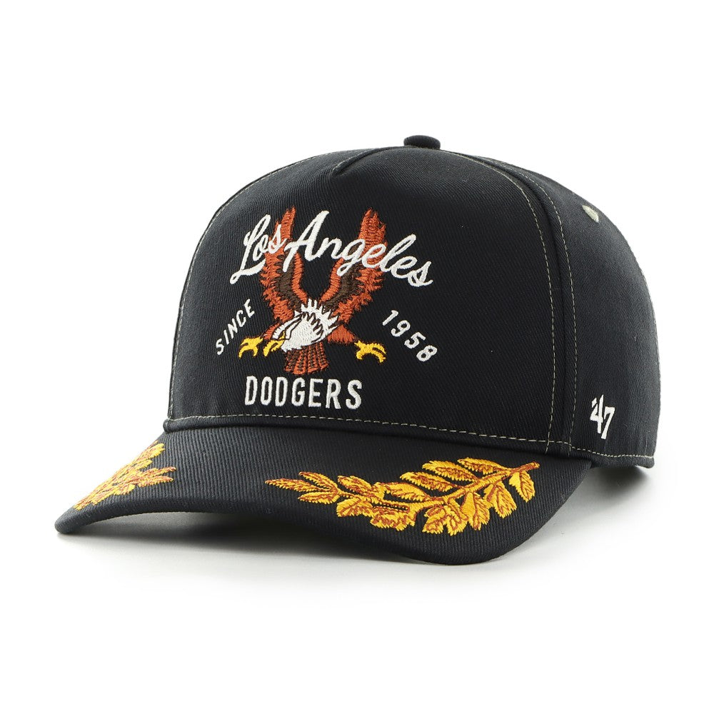 Los Angeles Dodgers '47 Keepsake Collection Adjustable Hitch Hat - Black - 47 brand Online