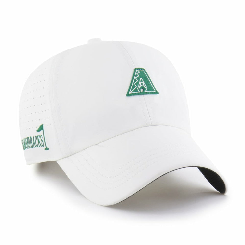 Arizona Diamondbacks '47 Elevated Greens Clean Up Adjustable Hat - White - 47 brand Discount