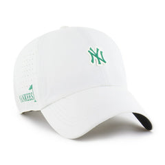 New York Yankees '47 Elevated Greens Clean Up Adjustable Hat - White - 47 brand Lifestyle