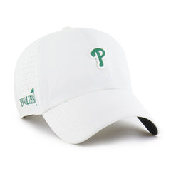 Philadelphia Phillies '47 Elevated Greens Clean Up Adjustable Hat - White - 47 brand Lifestyle