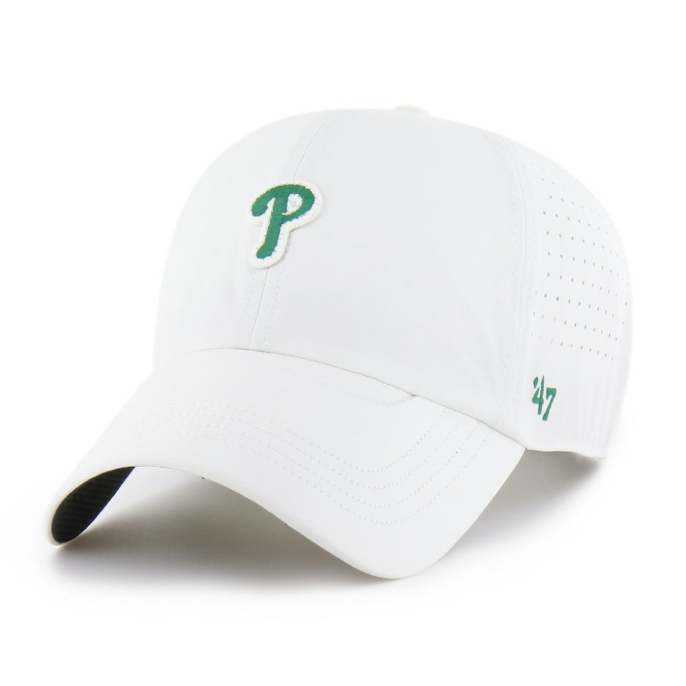 Philadelphia Phillies '47 Elevated Greens Clean Up Adjustable Hat - White - 47 brand Lifestyle
