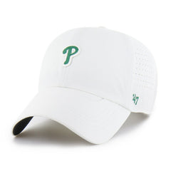 Philadelphia Phillies '47 Elevated Greens Clean Up Adjustable Hat - White - 47 brand Lifestyle