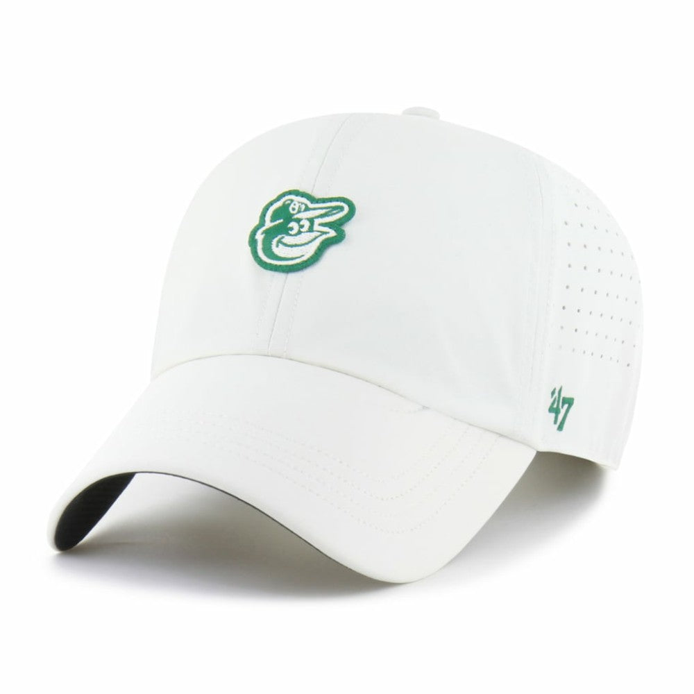 Baltimore Orioles '47 Elevated Greens Clean Up Adjustable Hat - White - 47 brand Online