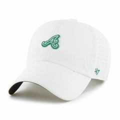 Atlanta Braves '47 Elevated Greens Clean Up Adjustable Hat - White - 47 brand Online