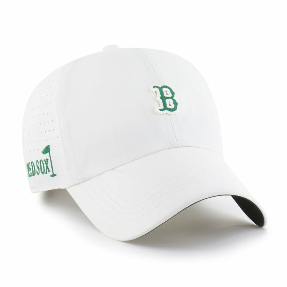 Boston Red Sox '47 Elevated Greens Clean Up Adjustable Hat - White - 47 brand on Sale