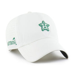 Houston Astros '47 Elevated Greens Clean Up Adjustable Hat - White - 47 brand Sale