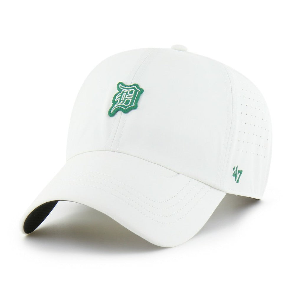 Detroit Tigers '47 Elevated Greens Clean Up Adjustable Hat - White - 47 brand Lifestyle