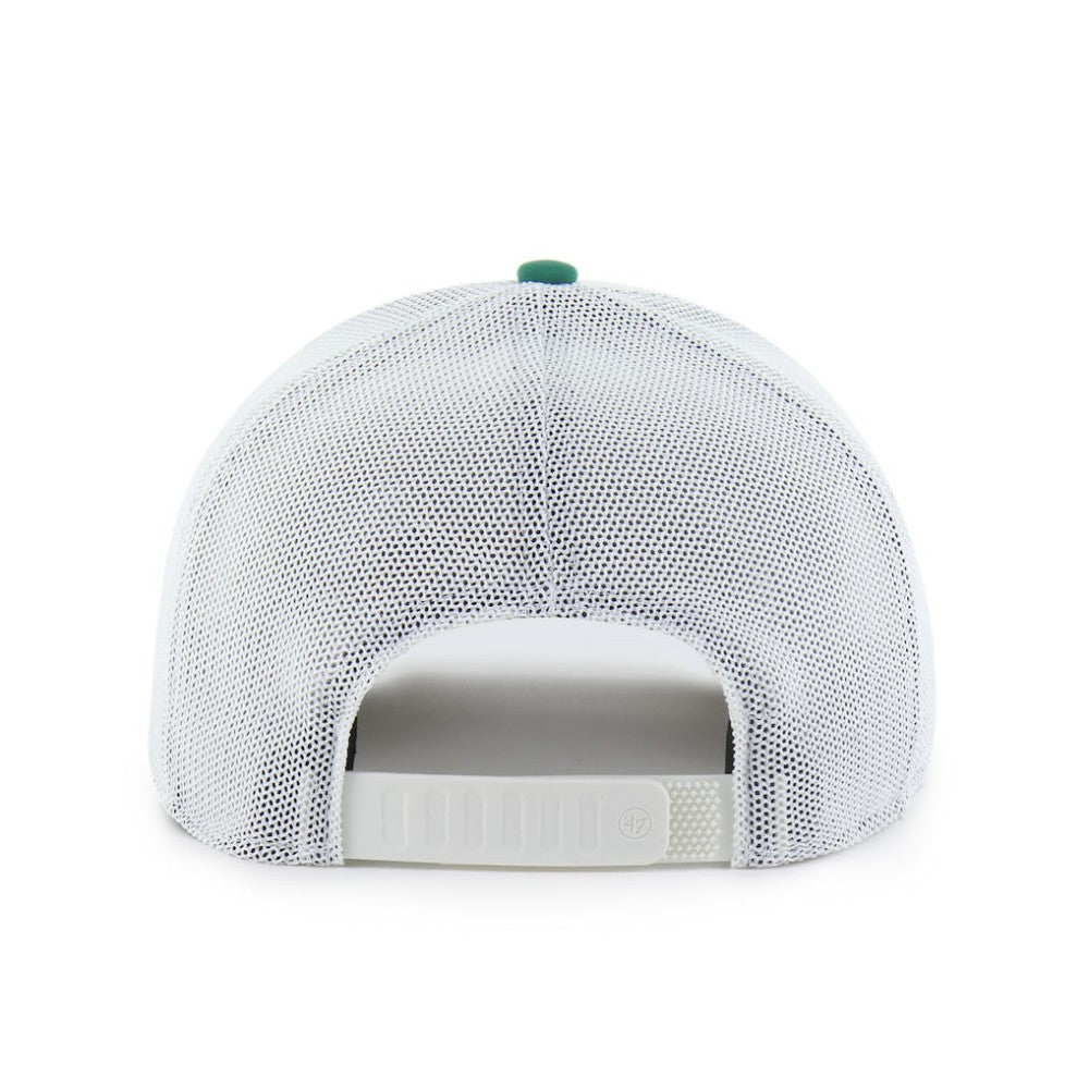 Atlanta Braves '47 Elevated Greens Adjustable Trucker Hat - Kelly Green/White - 47 brand Discount